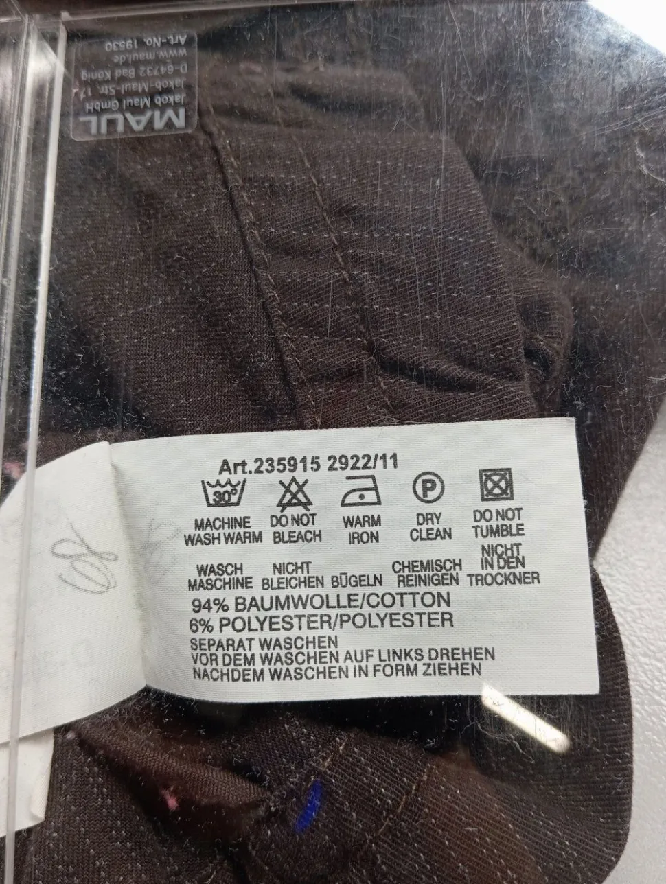 Anzugweste Größe 38