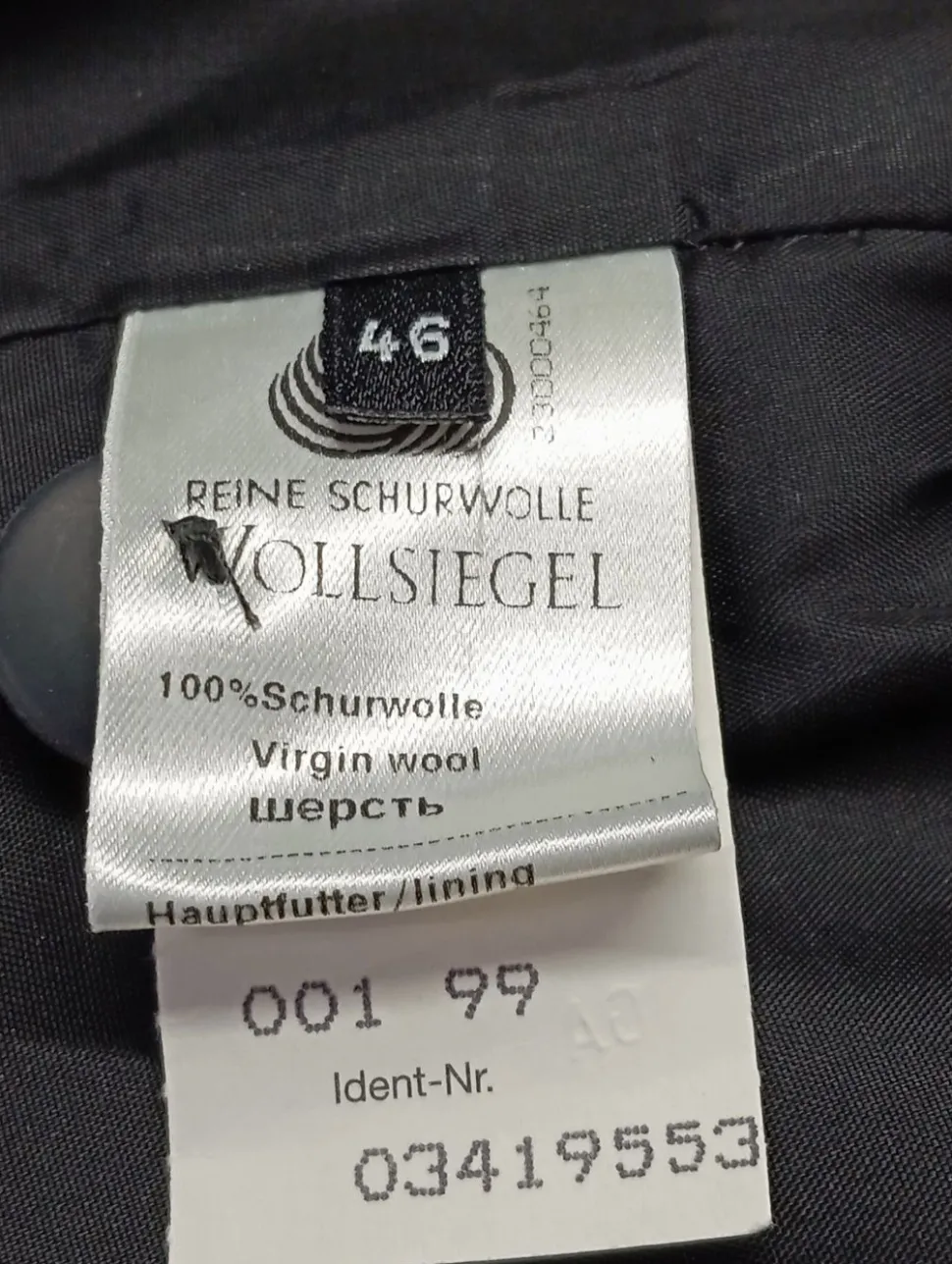 Anzugweste Größe 46