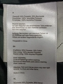 Übergangsjacke                            Größe                34