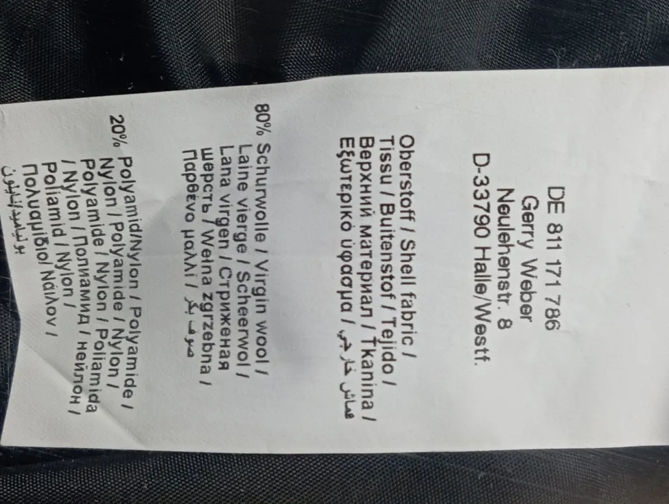 Übergangsmantel Größe 40