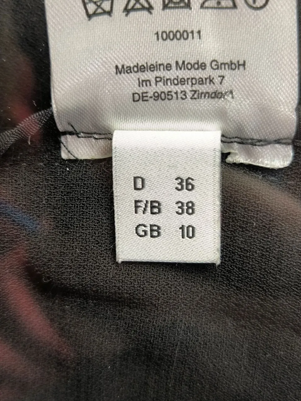 Übergangsmantel Größe 36