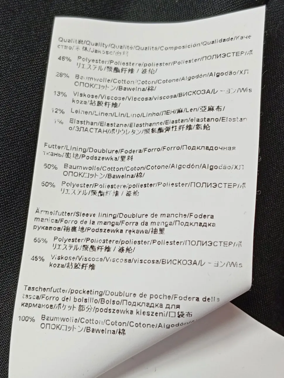 Übergangsmantel Größe 34