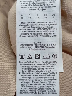 Übergangsmantel                            Größe                36