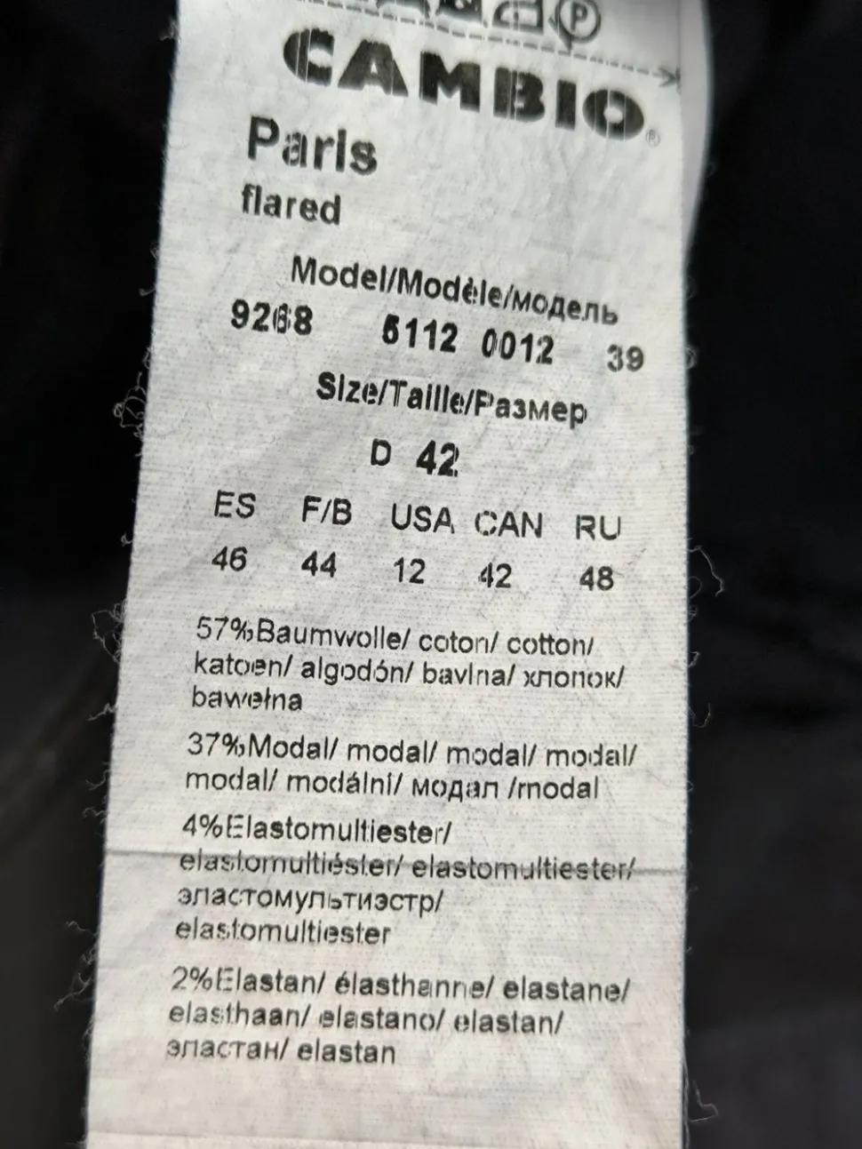 Boot Cut Jeans Größe 42