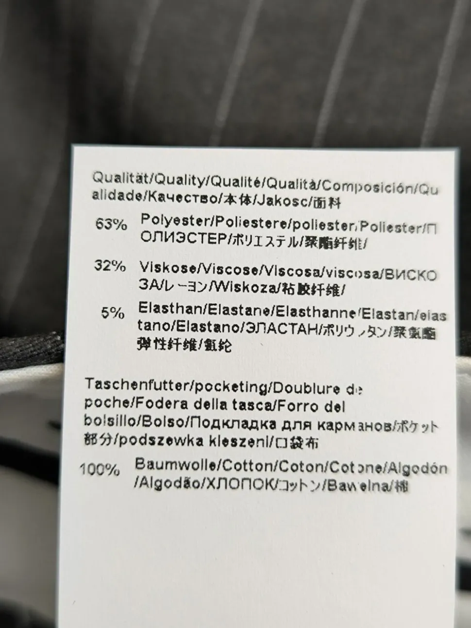 Bundfaltenhose Größe 32