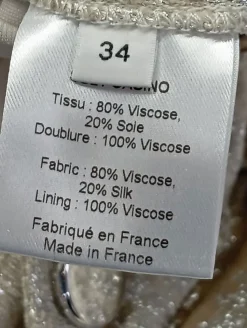 Bundfaltenhose                            Größe                34