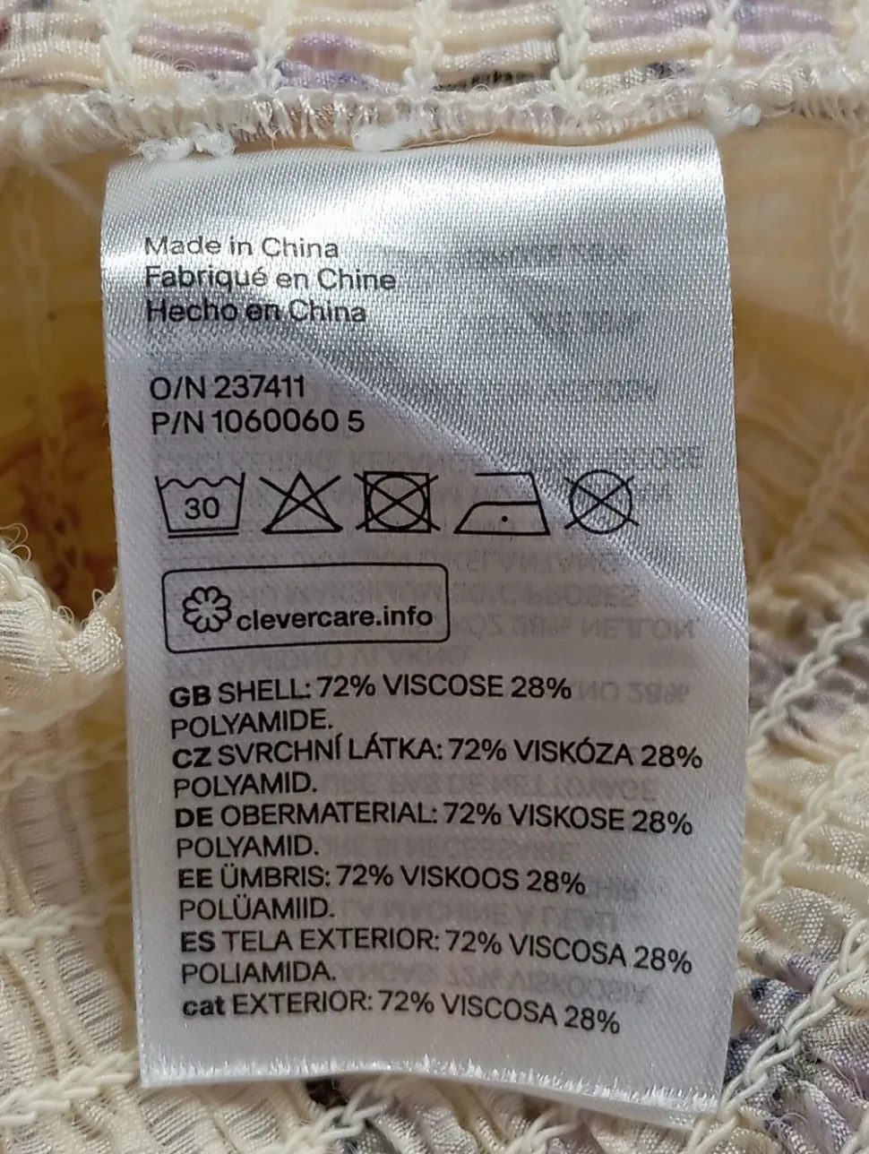 Carmen-Bluse Größe 34