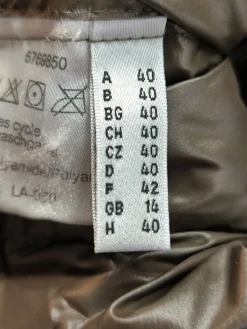 Daunenjacke Größe 40