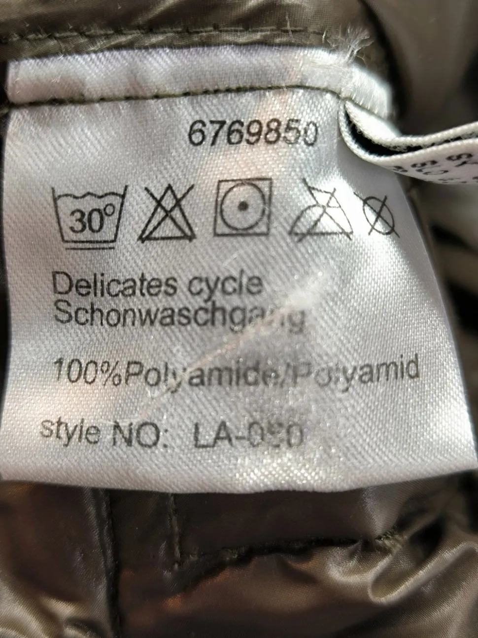 Daunenjacke Größe 40