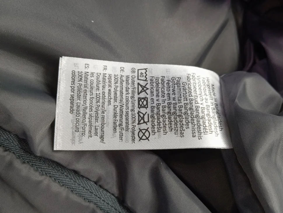 Daunenweste Größe 34