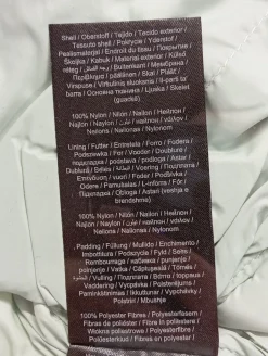 Daunenweste Größe 38