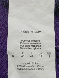 Feinstrickpullunder                            Größe                38