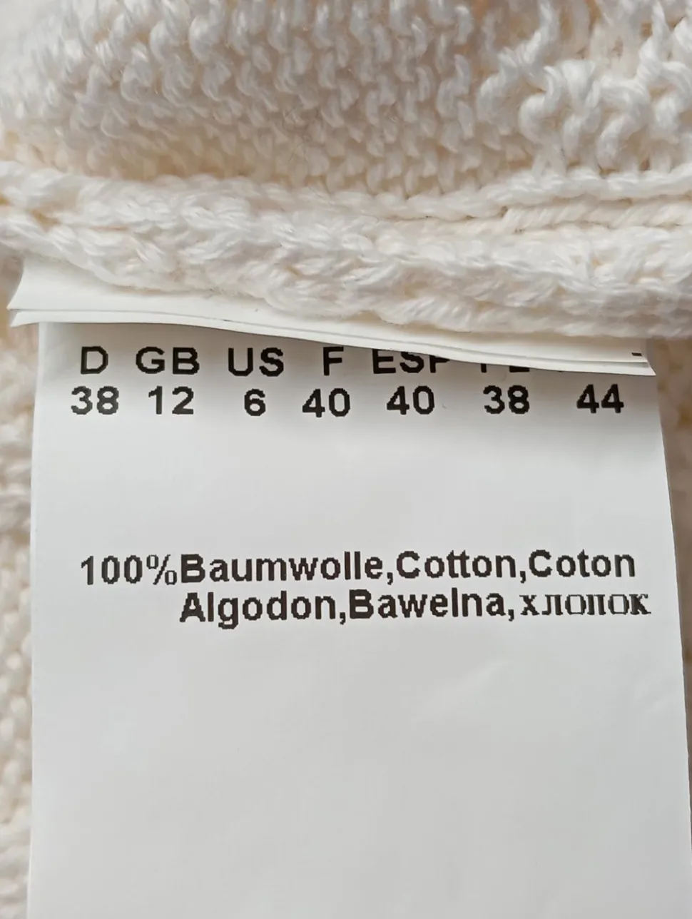 Feinstrickpullunder Größe 38