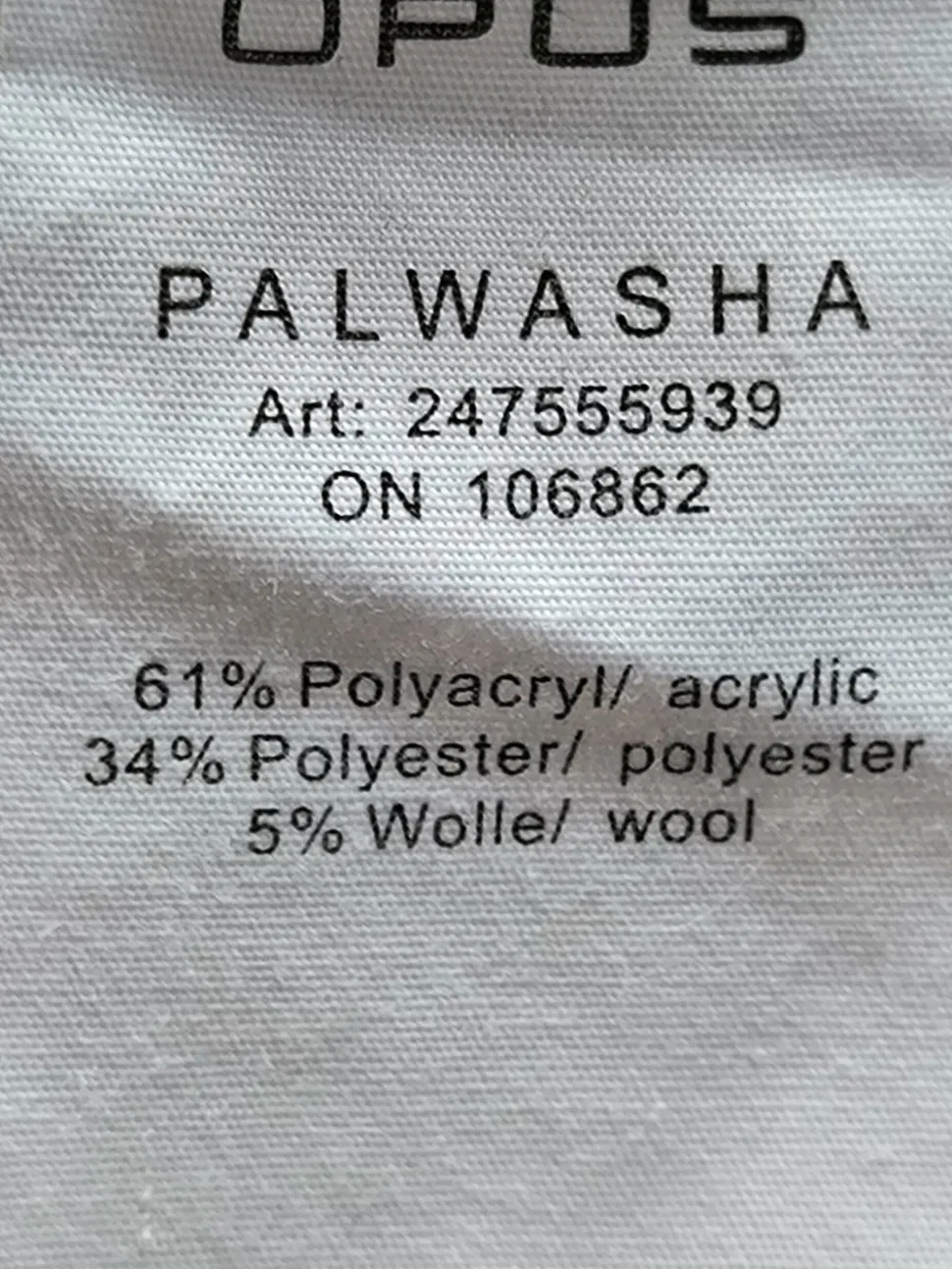 Feinstrickpullunder Größe 38