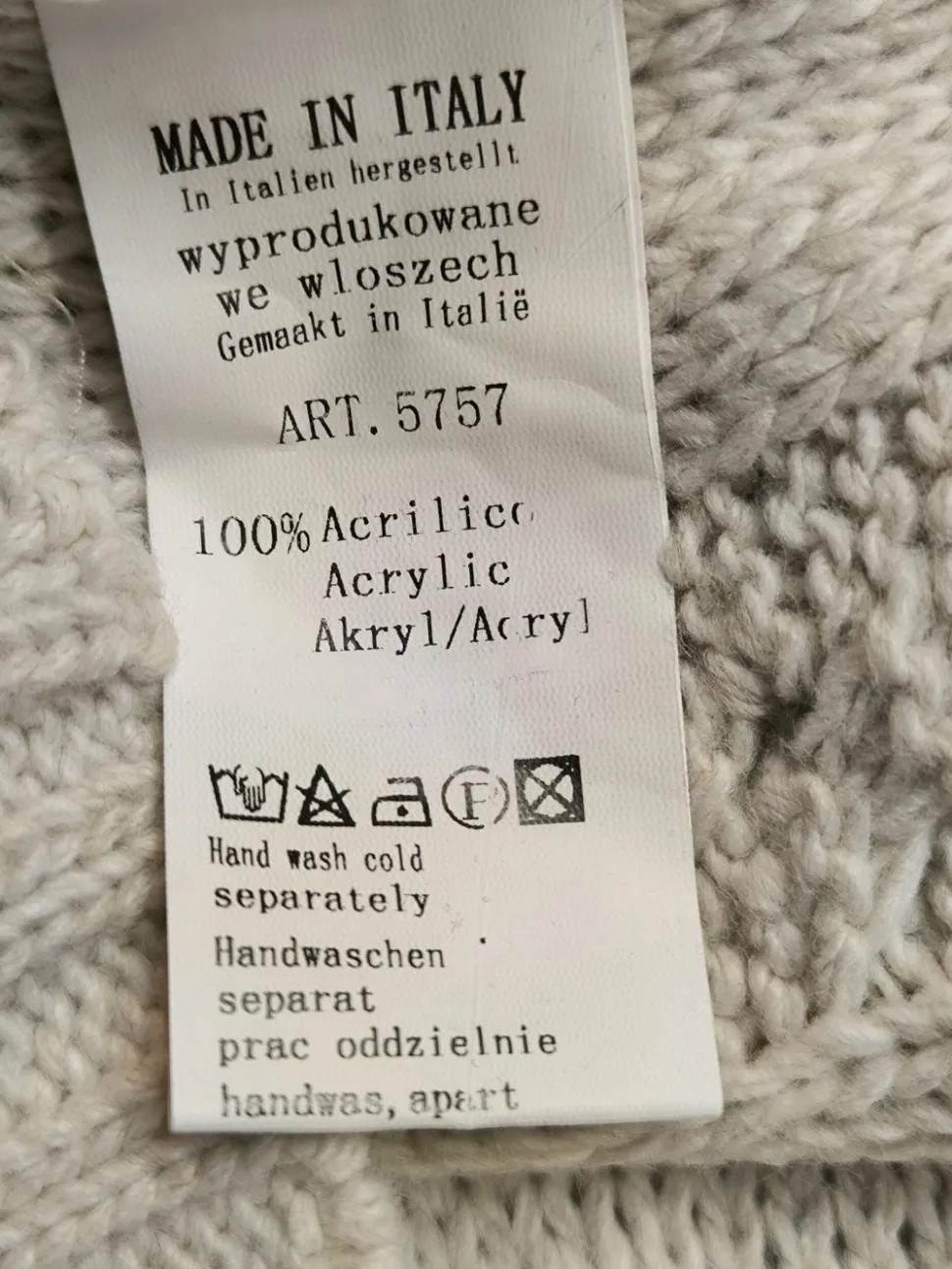 Feinstrickpullunder Größe 36