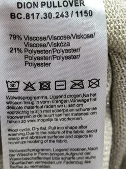 Feinstrickpullunder                            Größe                38