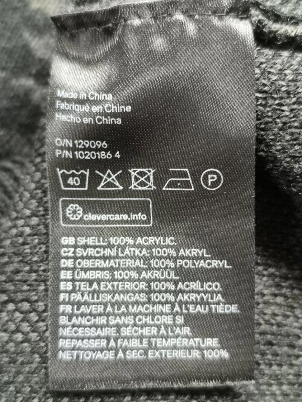 Feinstrickpullunder Größe 36