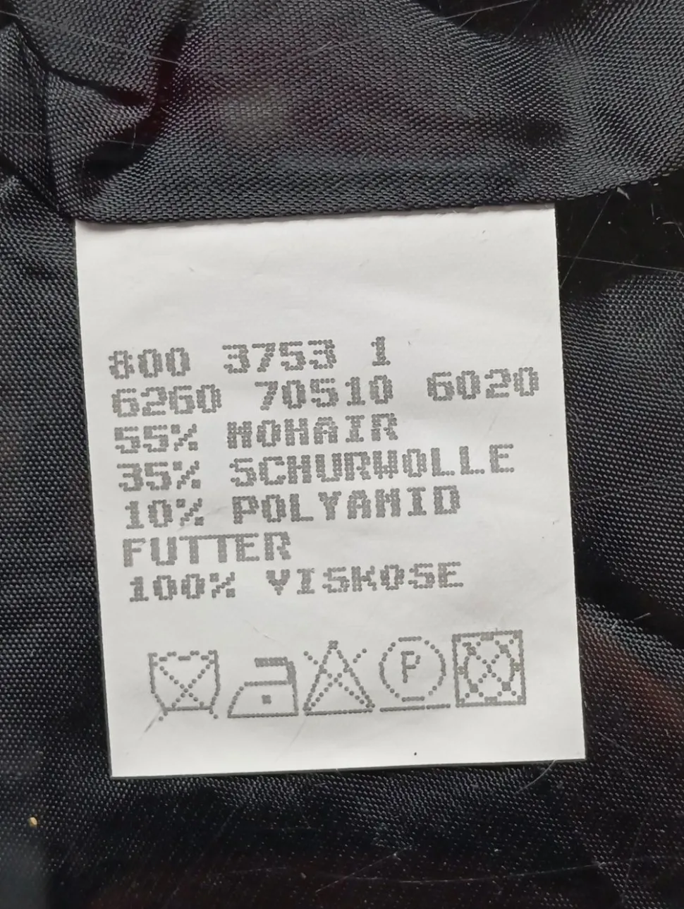 Felljacke Größe 38