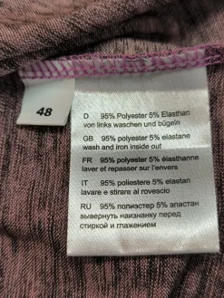 Glanzbluse                            Größe                48