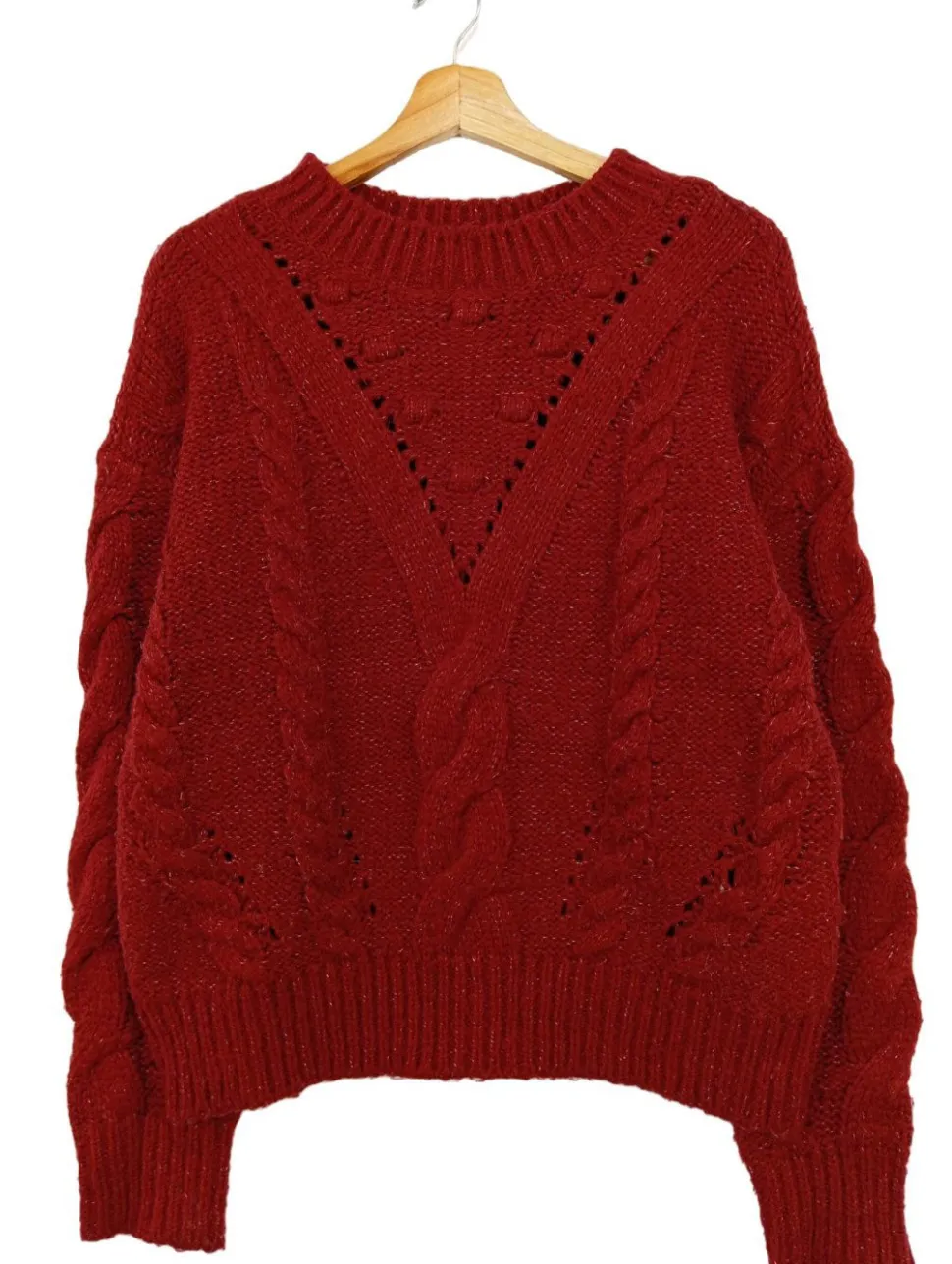 Grobstrickpullover Größe 34