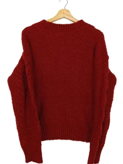 Grobstrickpullover                            Größe                34