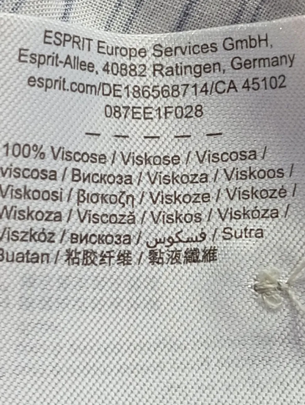 Hemd-Bluse Größe 36