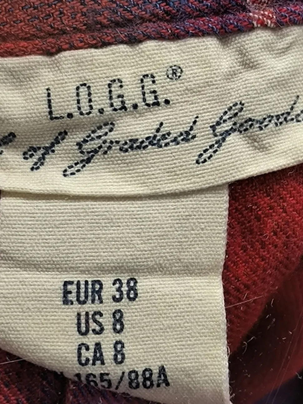 Hemd-Bluse Größe 38