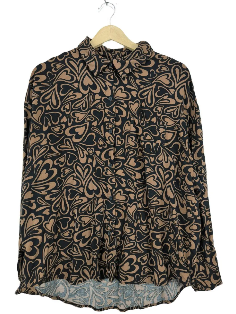 Hemd-Bluse Größe 44