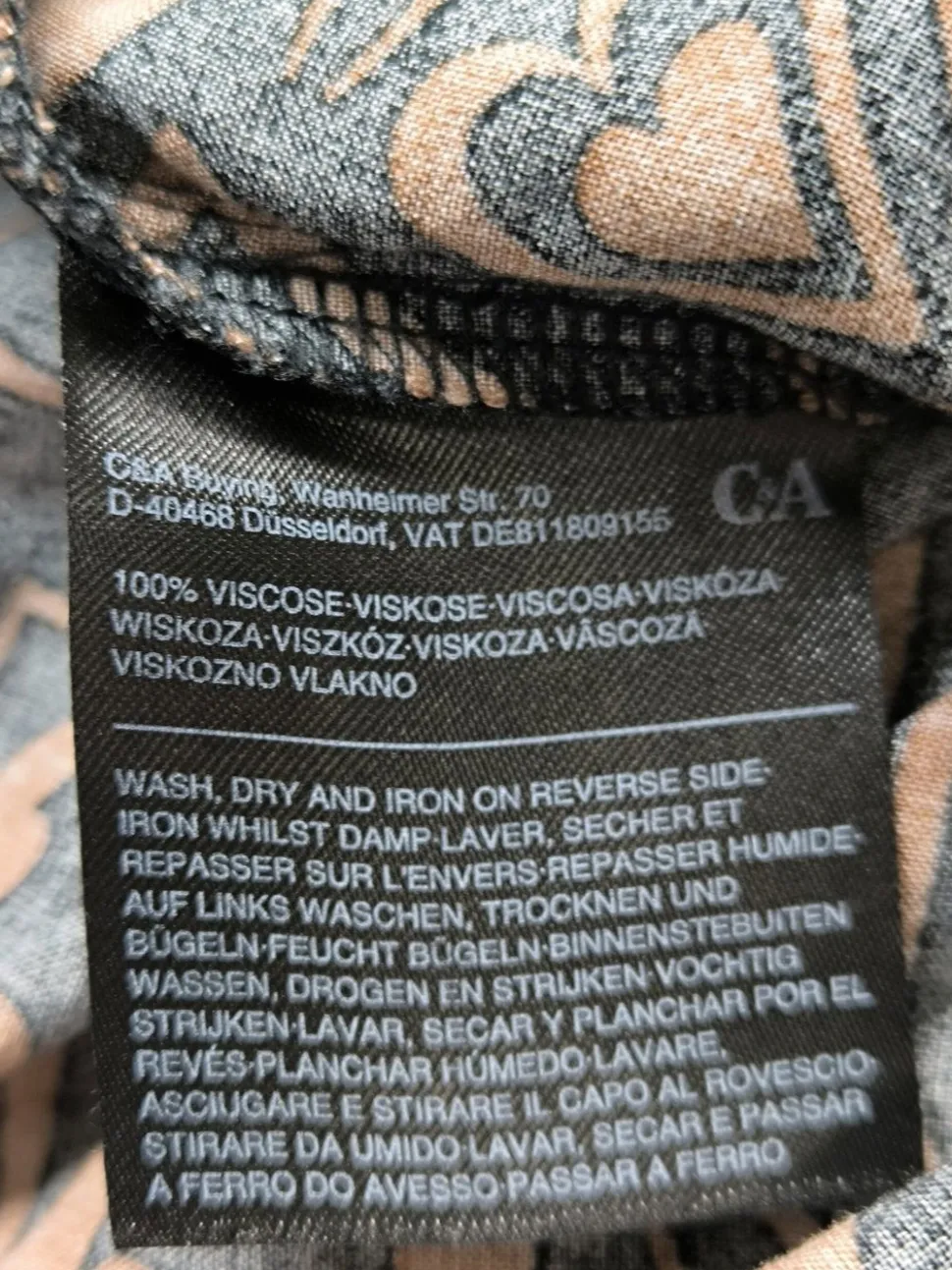 Hemd-Bluse Größe 44