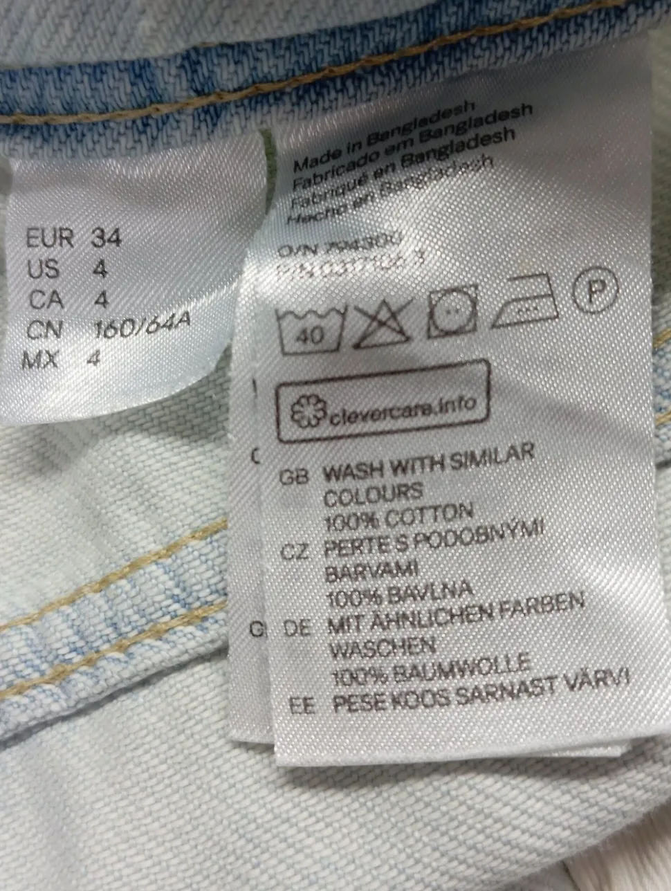 High Waist Jeans Größe 34