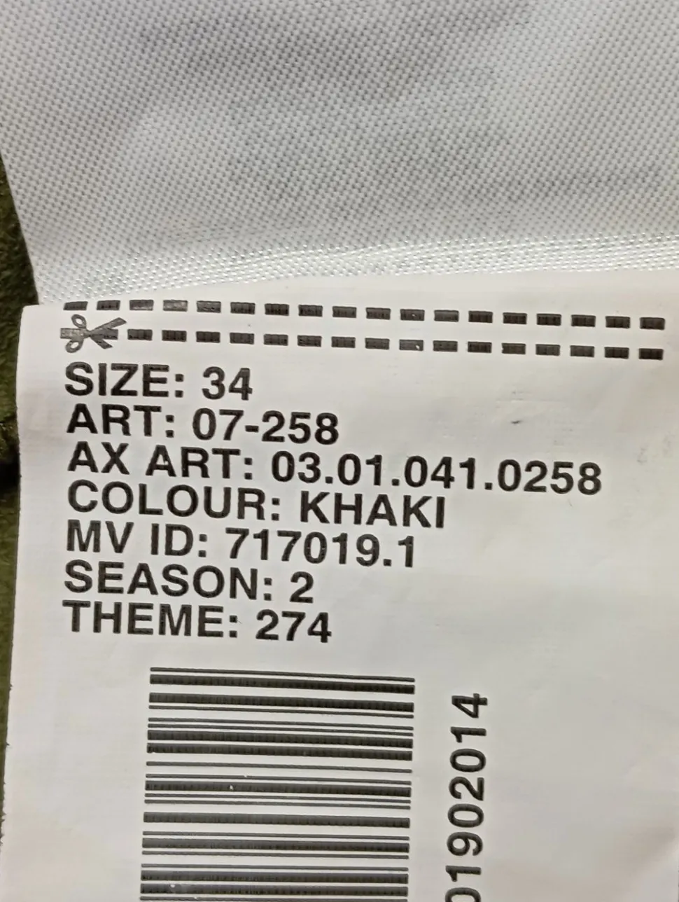 High Waist Rock Größe 34