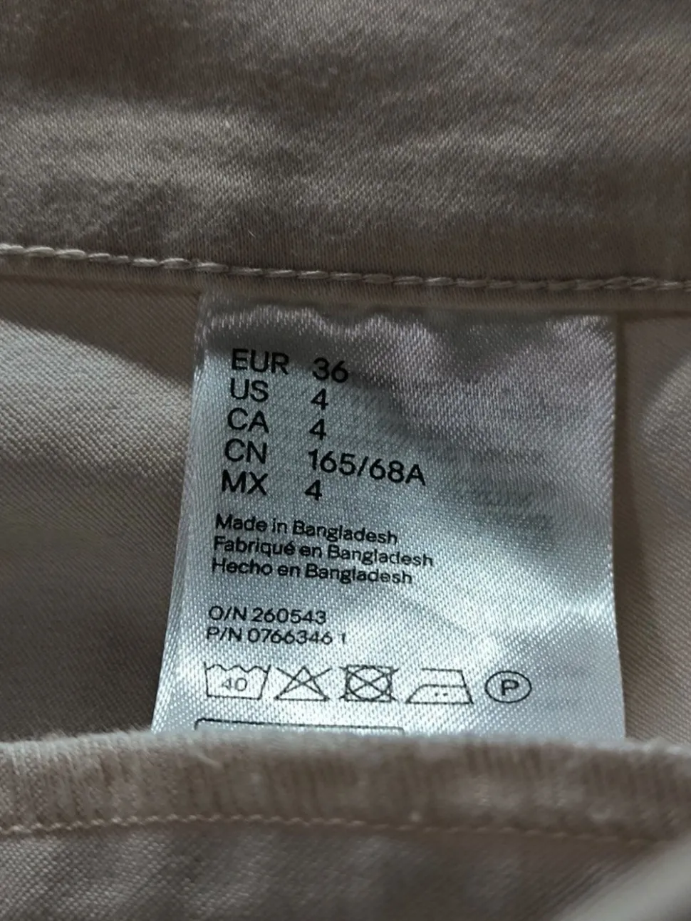 High-Waist Hose Größe 36