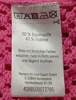Häkelpullover                            Größe                46