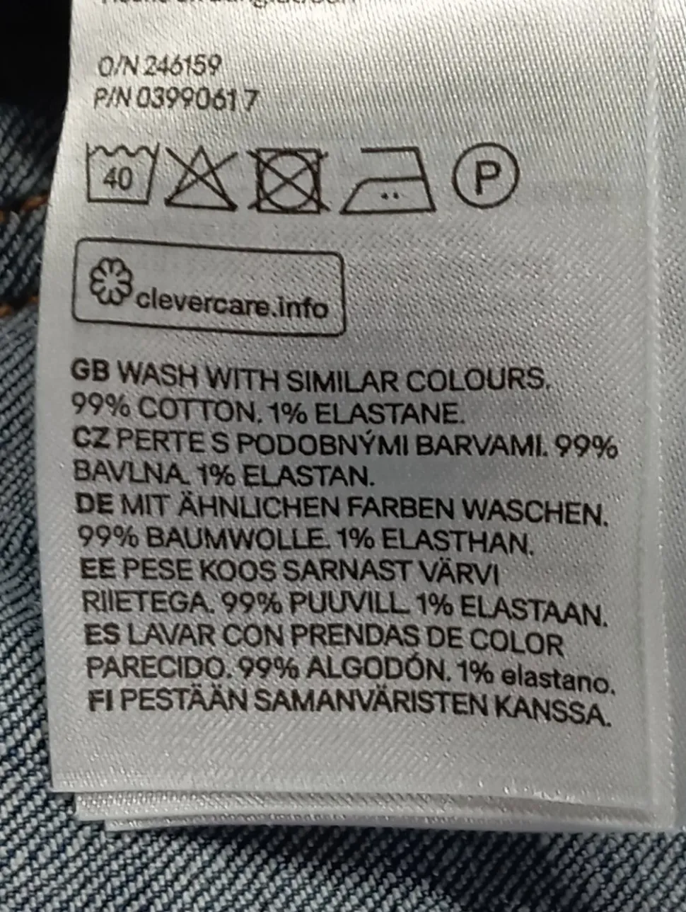 Jeansjacke Größe 38