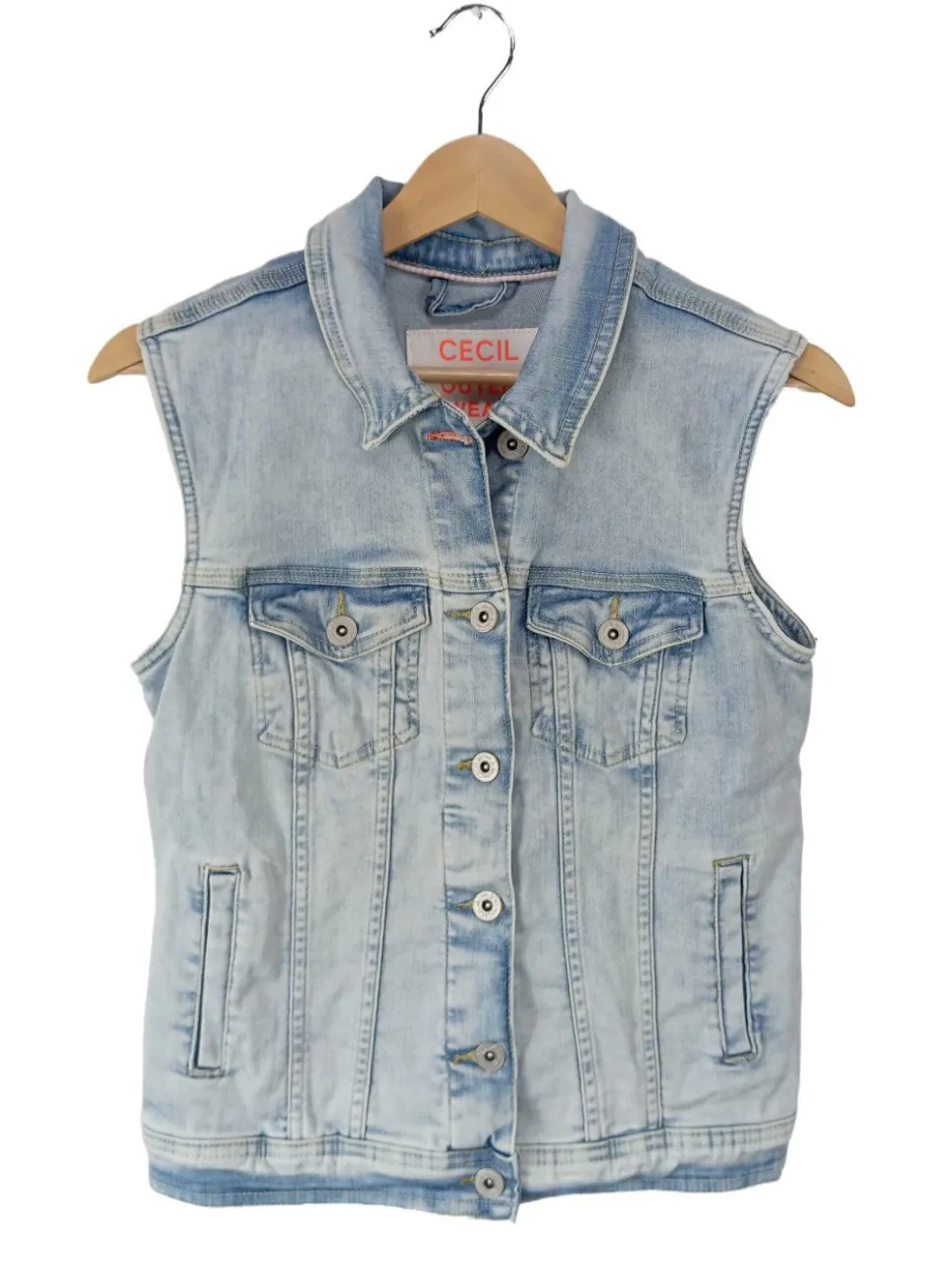 Jeansweste Größe 34