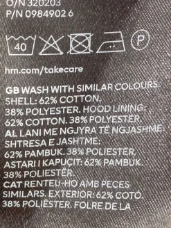 Kapuzenjacke                            Größe                36