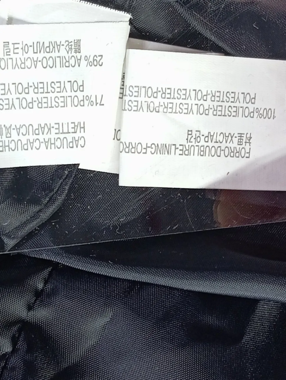 Kapuzenmantel Größe 40