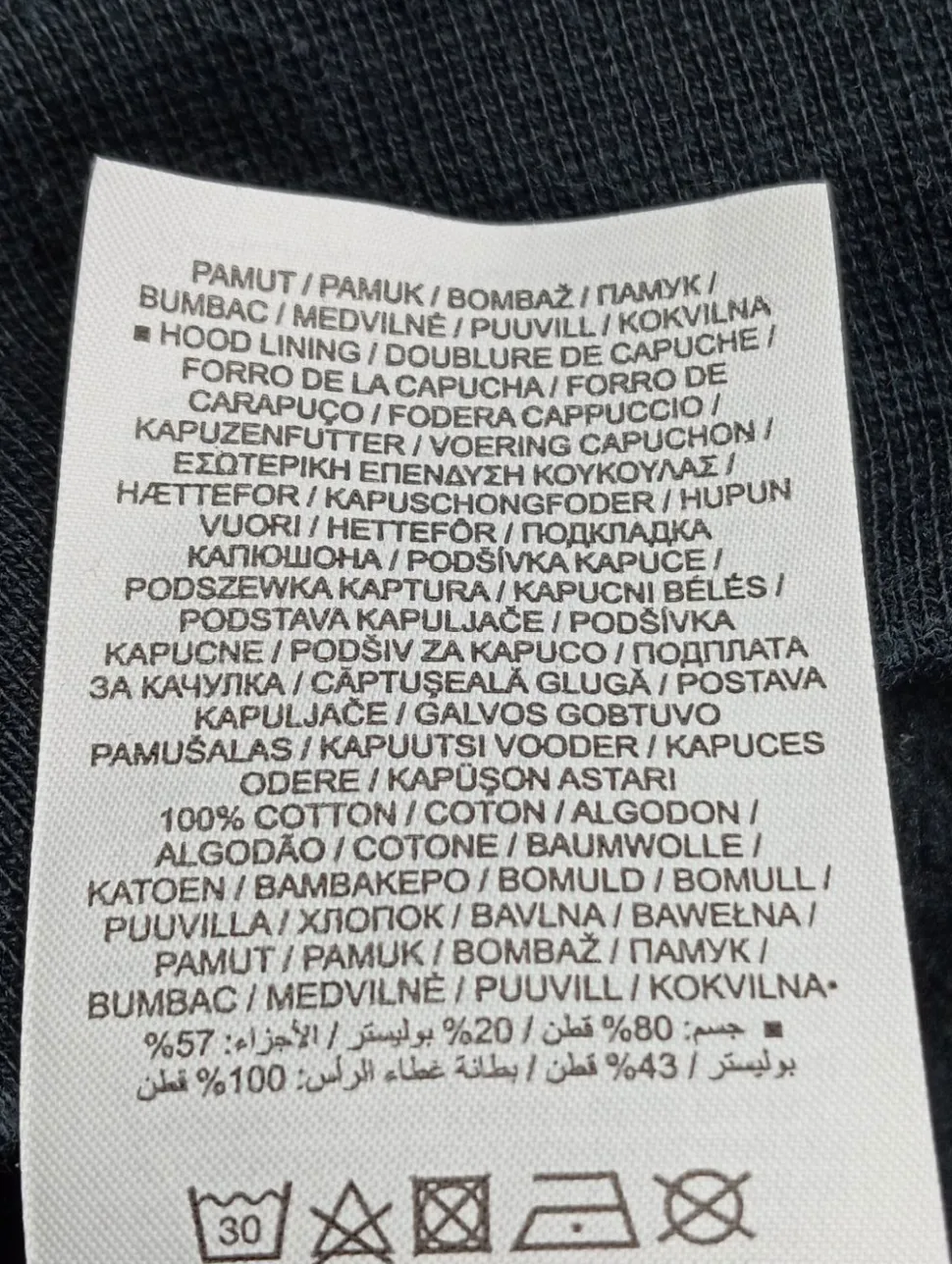 Kapuzensweatshirt Größe 36