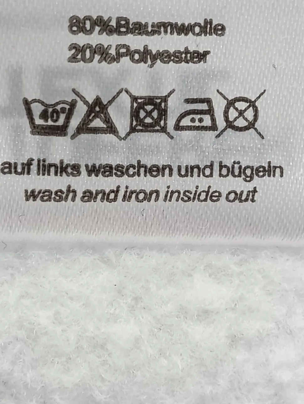 Kapuzensweatshirt Größe 38