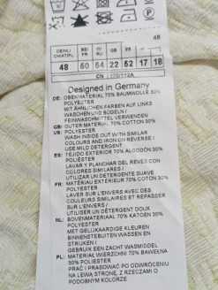 Klassischer Blazer                            Größe                48