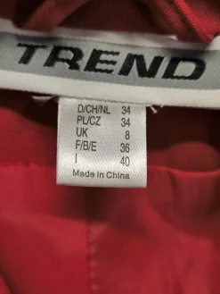 Klassischer Blazer                            Größe                34