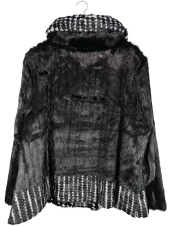 Kunstfelljacke                            Größe                48