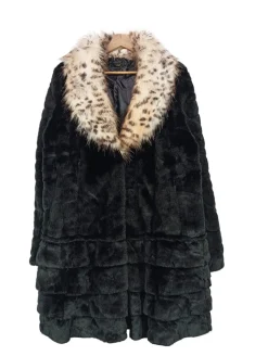 Kunstfellmantel                            Größe                38