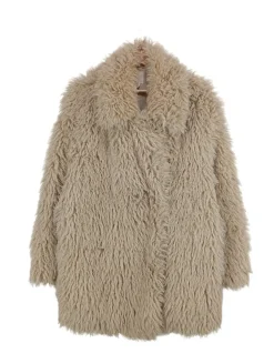 Kunstfellmantel                            Größe                38