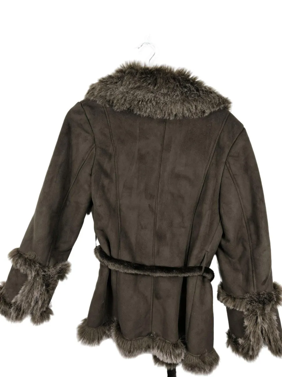 Kunstfellmantel Größe 36