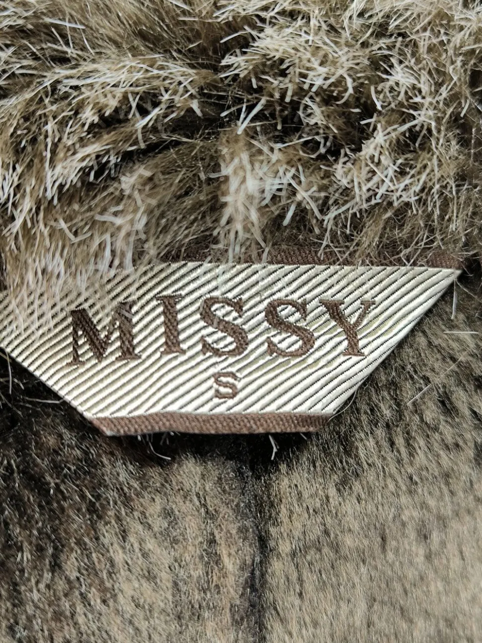 Kunstfellmantel Größe 36