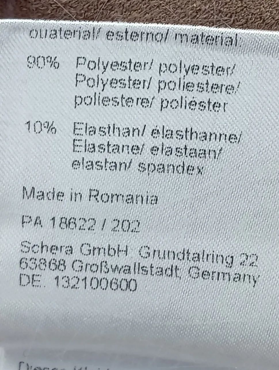 Kunstlederhose Größe 38