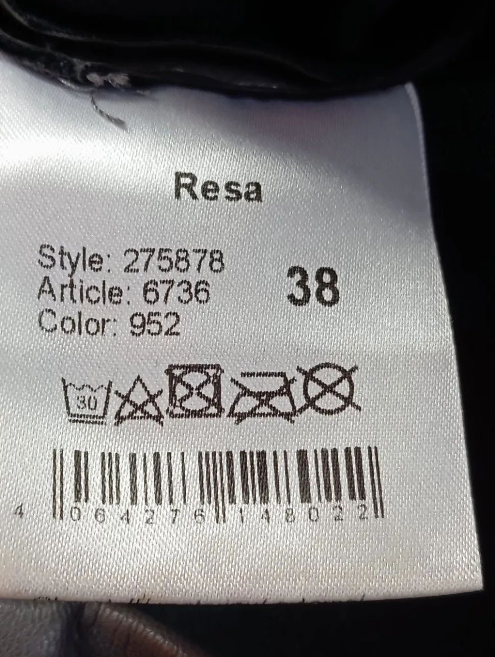 Kunstlederhose Größe 38