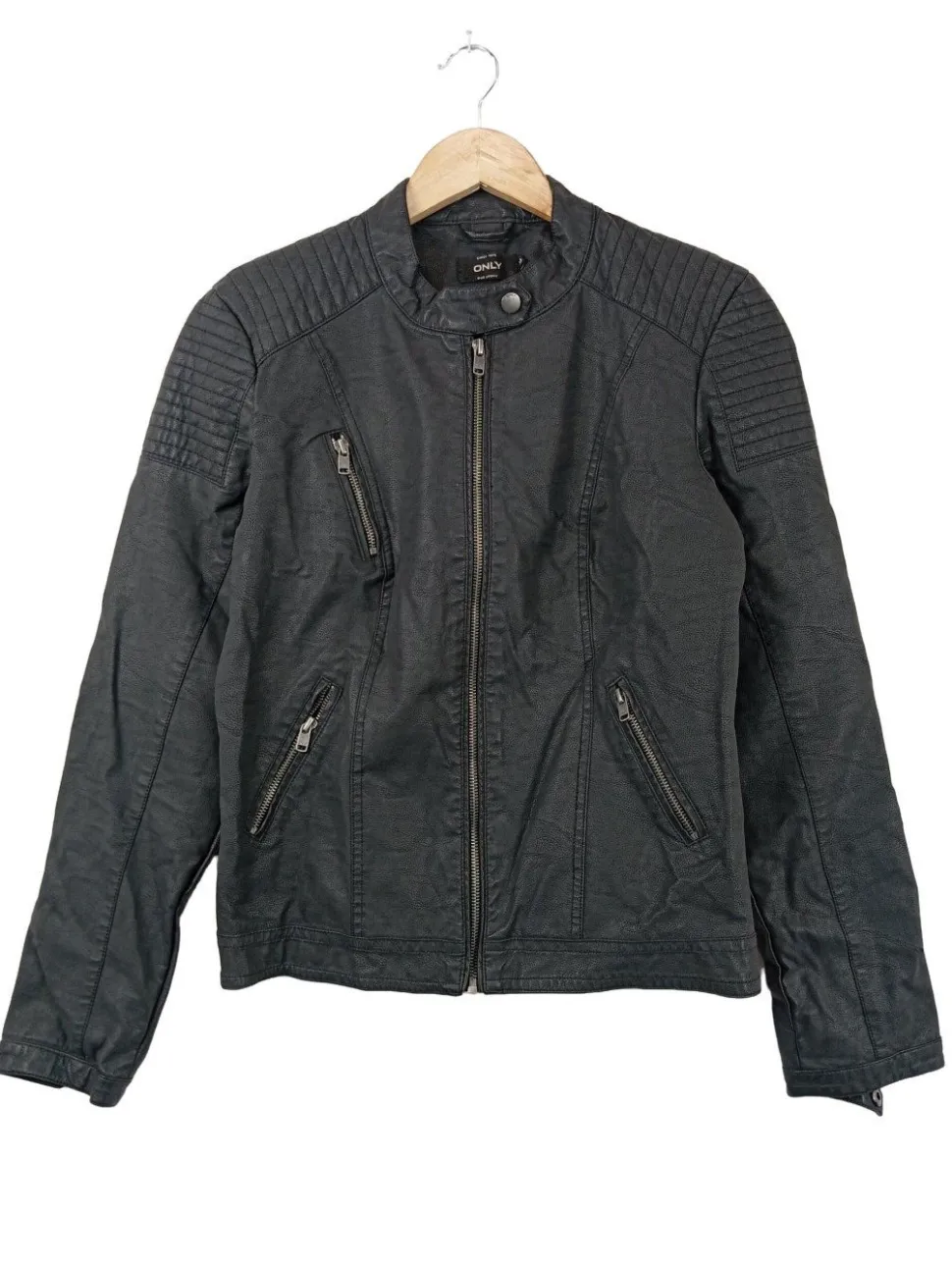 Kunstlederjacke Größe 38