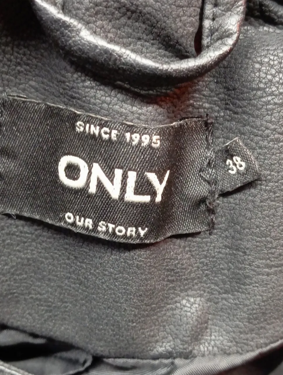 Kunstlederjacke Größe 38